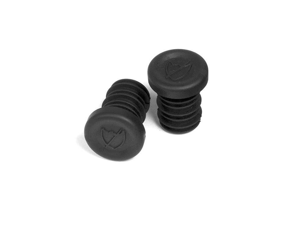 S&M Push-in Bar End Plugs Black