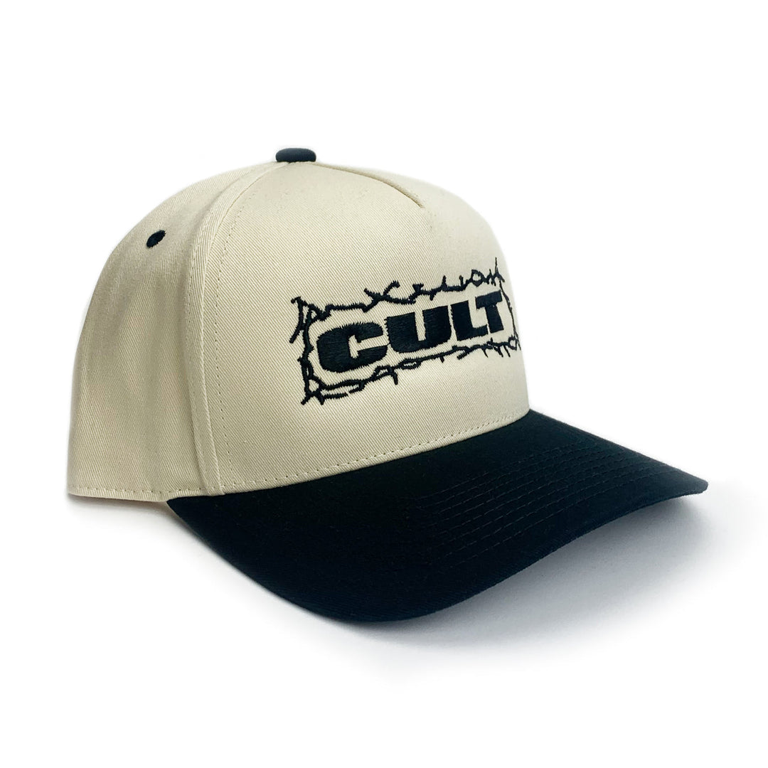 Cult Bolts Cap Cream / Black