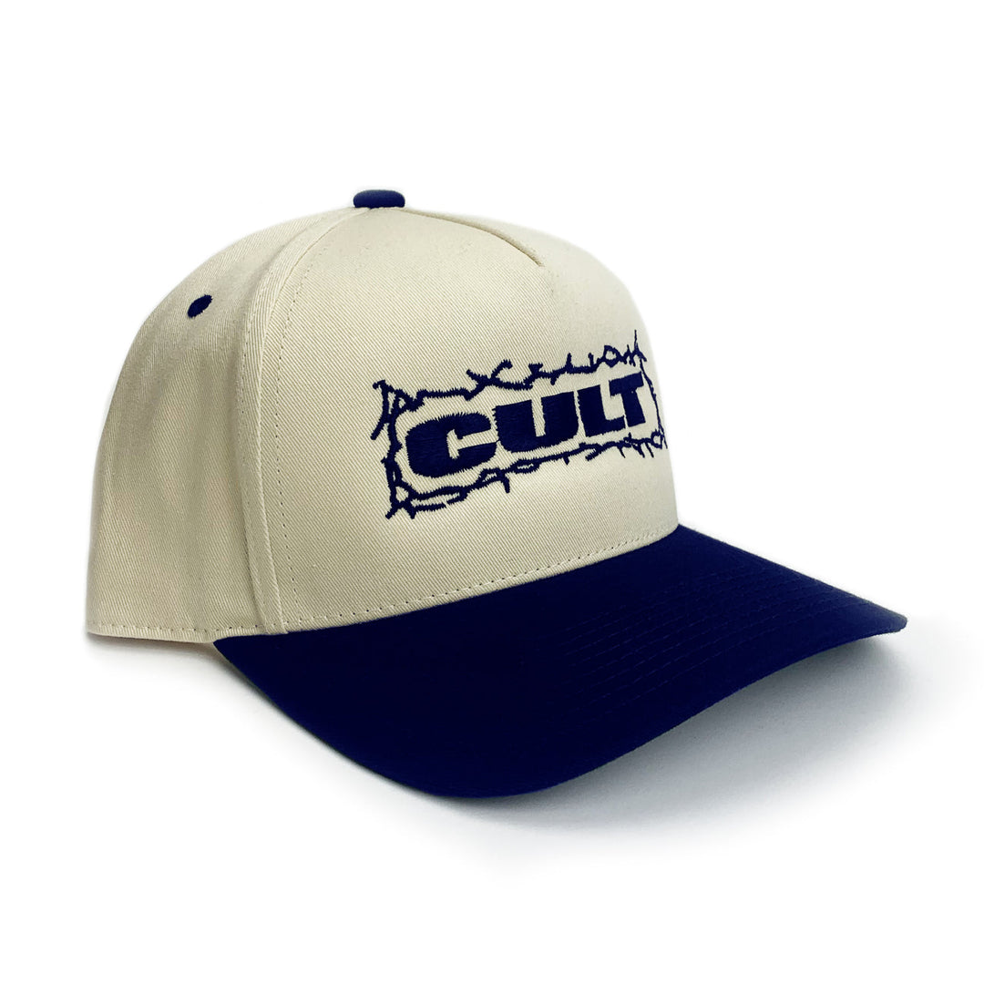 Cult Bolts Cap Cream / Blue