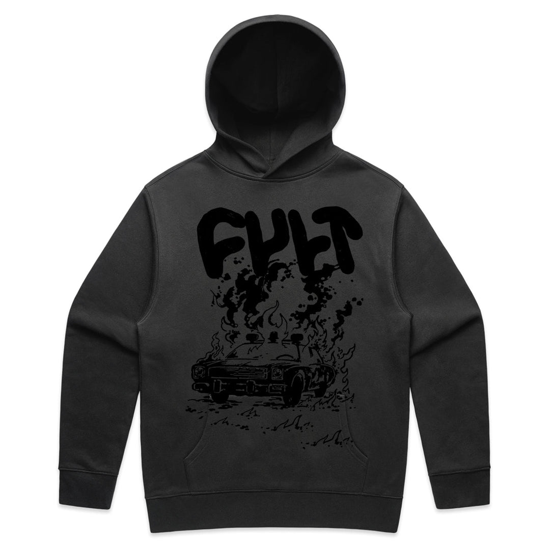 Cult Burn It Down Hoodie Black