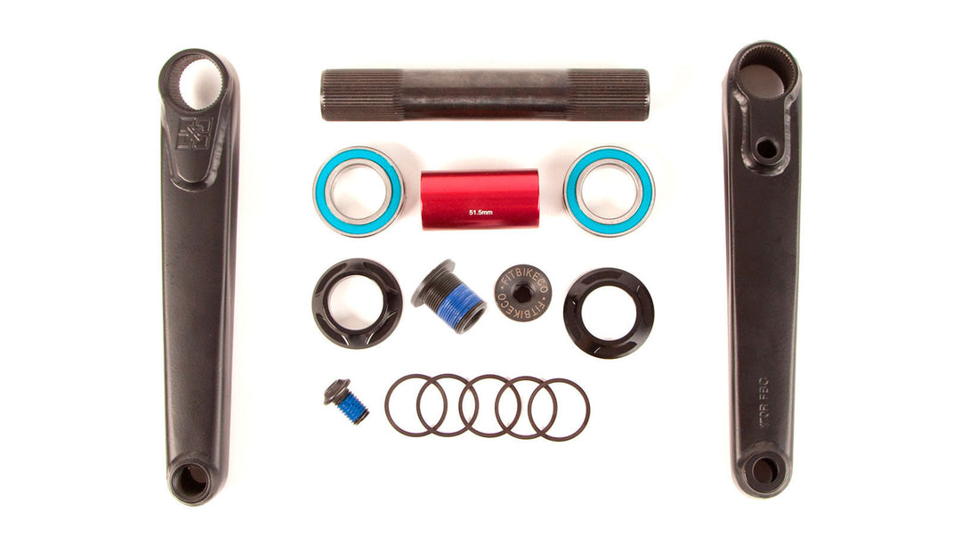 FIT Blunt 24mm Cranks Black