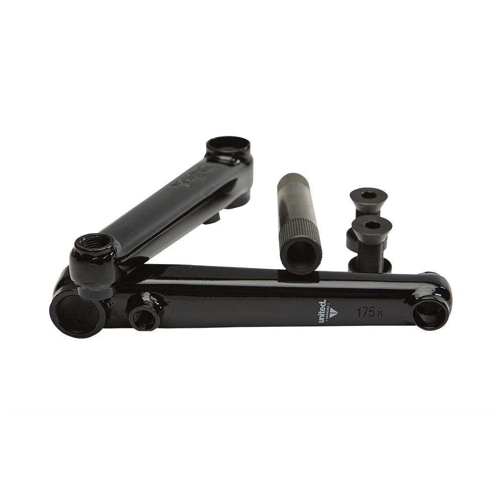 United 3pc Supreme 175mm V3 Cranks Black