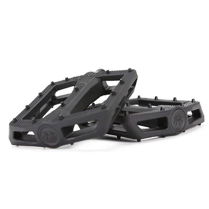 Cult Plastic Dak Pedals Black 9/16"