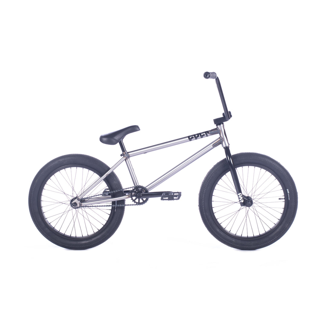 Cult 2024 Control BMX Bike Raw Black Parts 20.75"
