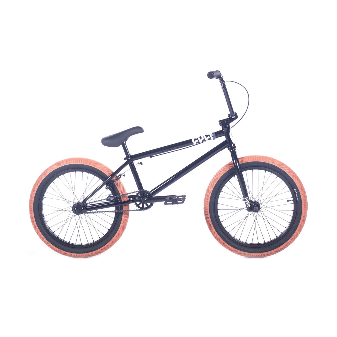 Cult 2024 Gateway BMX Bike Black Gum Tyres 20.5"