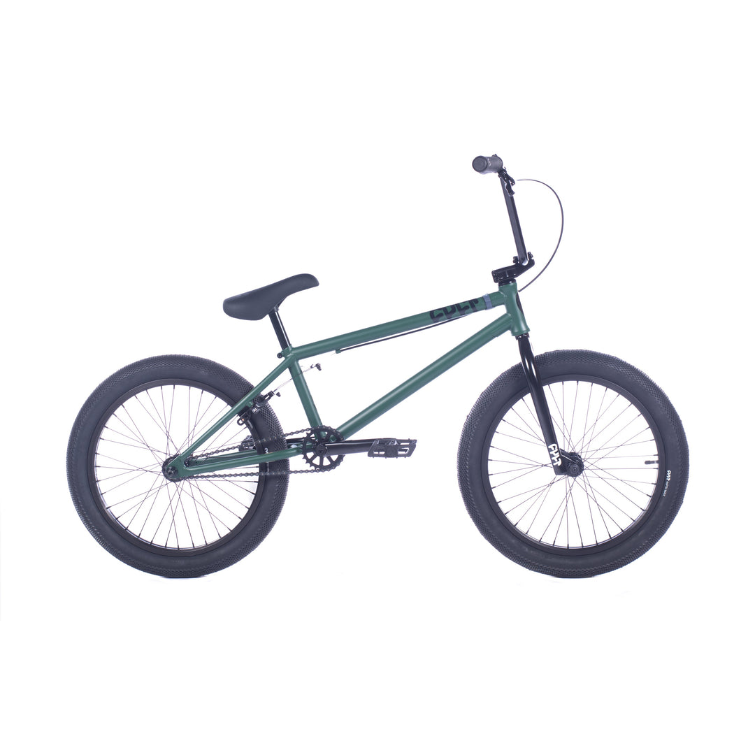 Cult 2024 Gateway BMX Bike Green Black Parts 20.5"