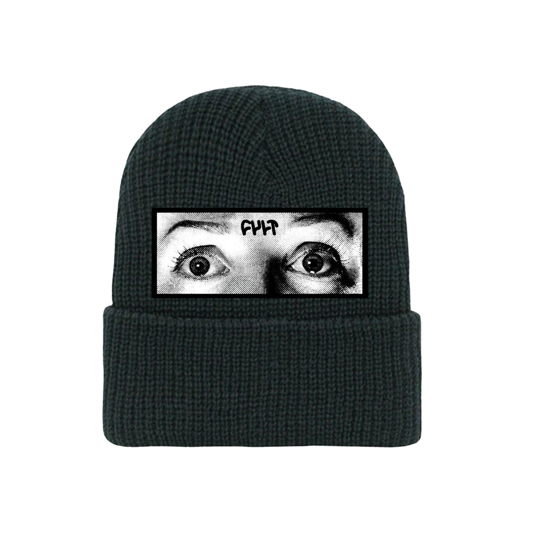 Cult Eyes Beanie Black