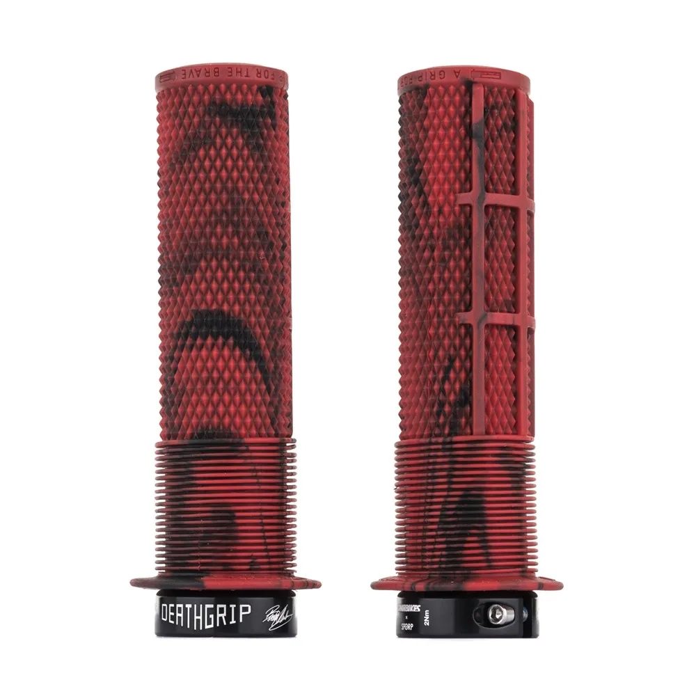 DMR BRENDOG DeathGrip Flanged Marble Red