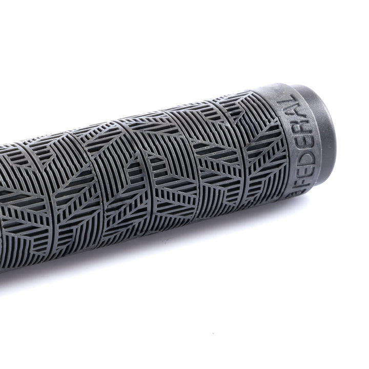 Federal Command Flangeless Grips - Black / Dark Grey Marble | BMX