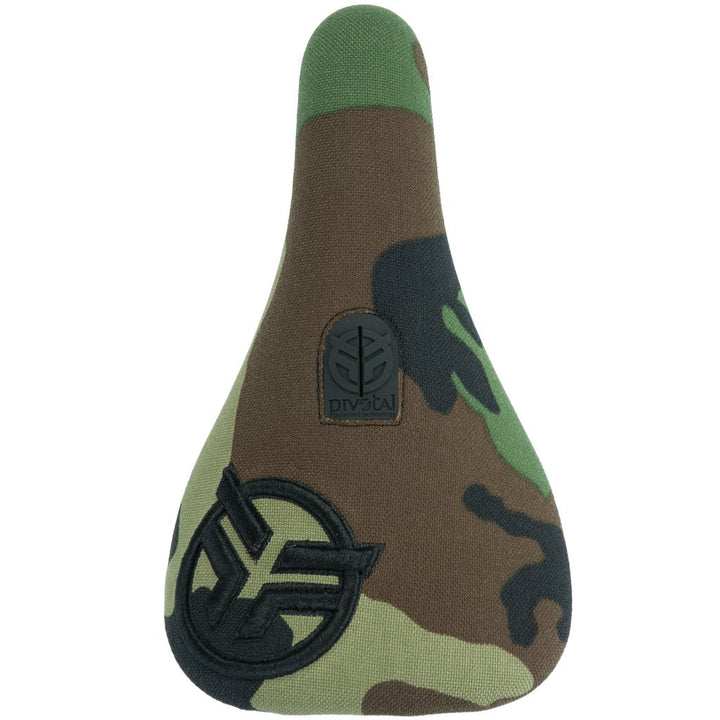 Federal Slim Pivotal Logo Seat Camo / Raised Black Stitching