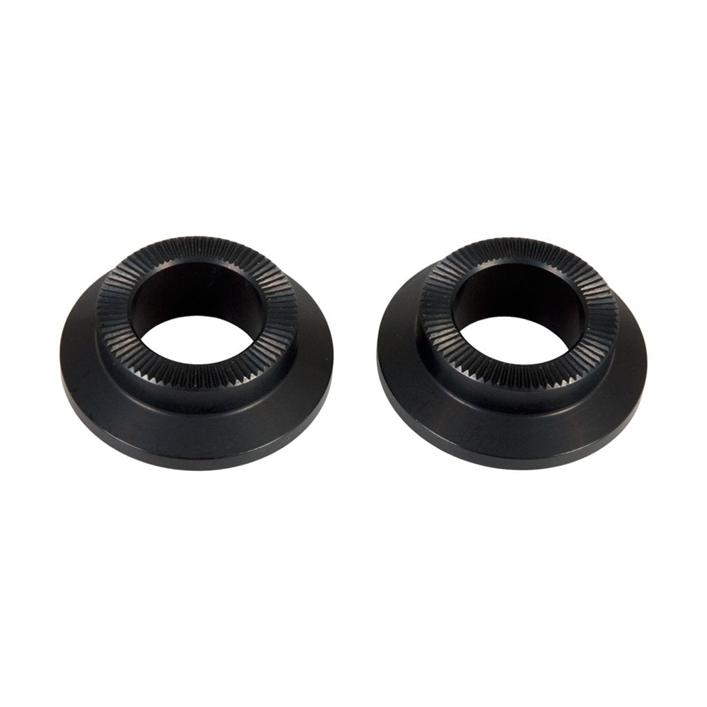 Federal Stance Front Hub Cone Nuts Black Pair