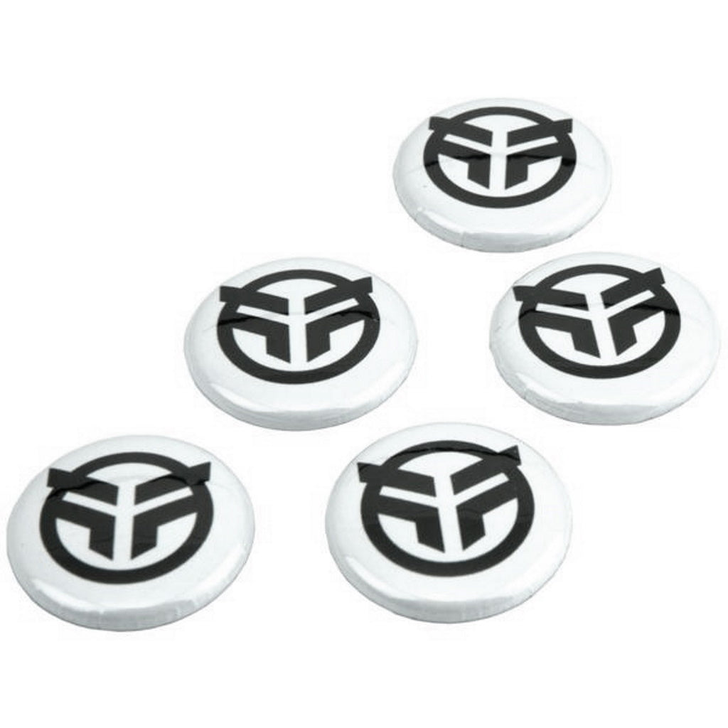 Federal Logo Pin Badge Pack Of 5 White