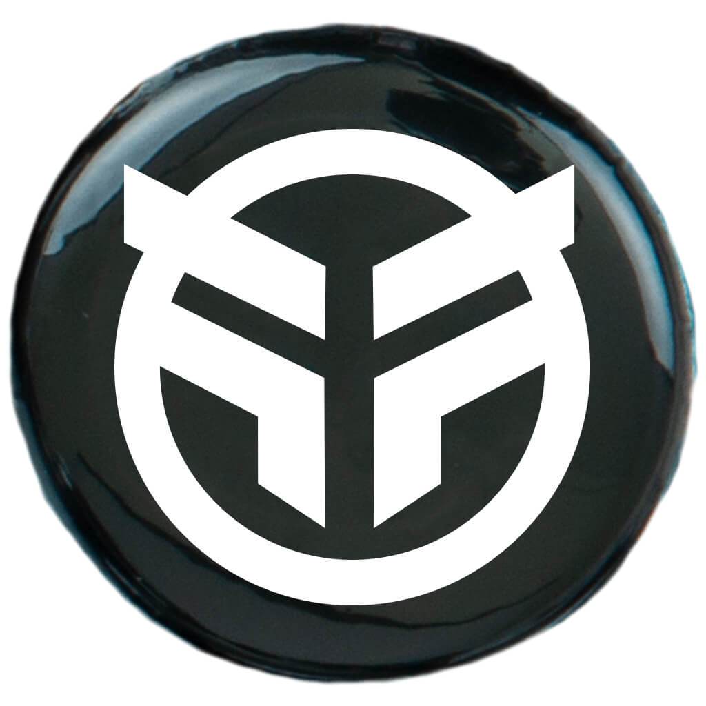 Federal Logo Pin Badge Black