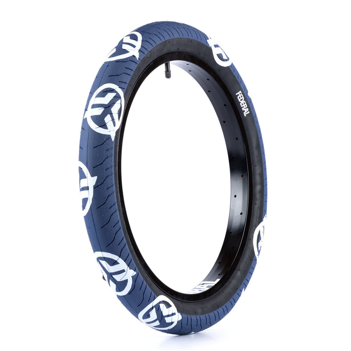 Federal Command LP Tyre 20" Blue White Logos / Black Sidewall 2.40"
