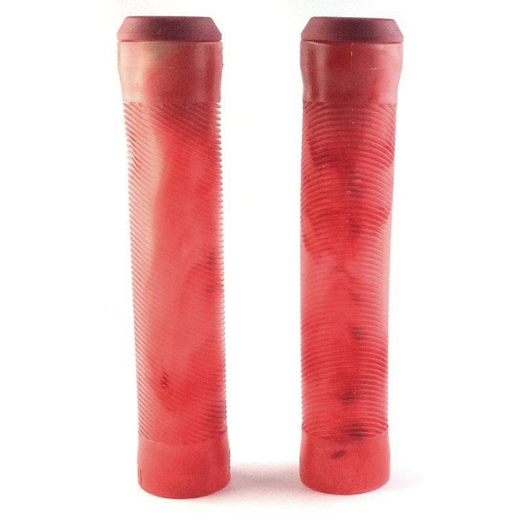 Fiend Team Flangeless Grips Clear / Red Marble