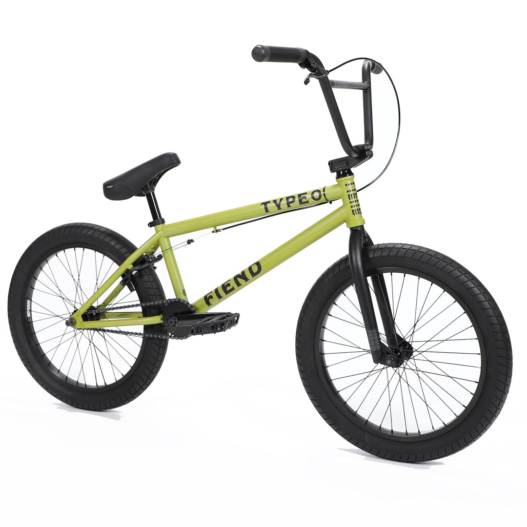 Fiend 2022 Type O 20" BMX Bike Matte Fatigue Green 20.5"
