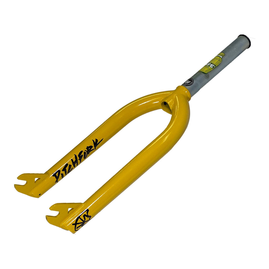 S&M 20" Pitchfork Widemouth Mustard Yellow - Offset: 33mm