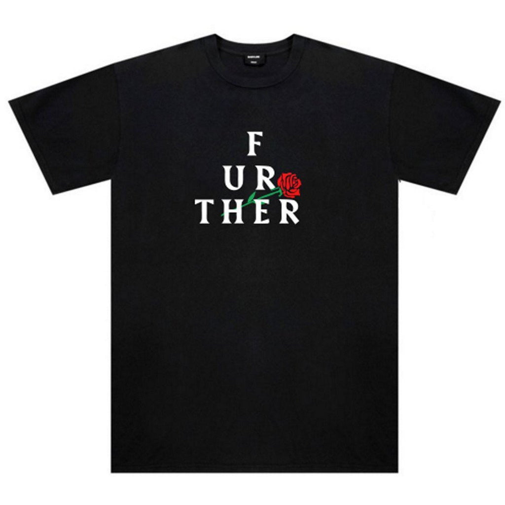 Further Dead Rose T-Shirt Black