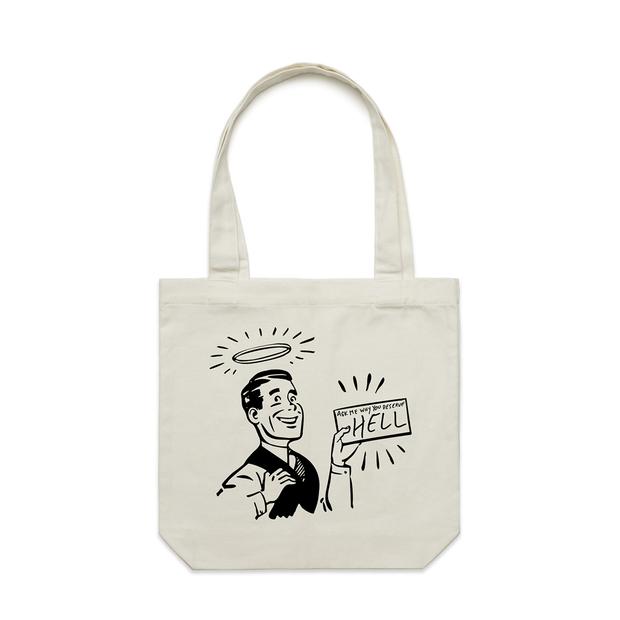 Cult Hell Tote Bag White