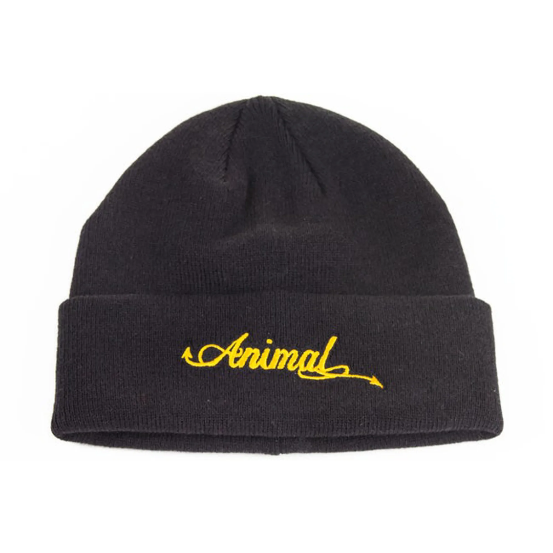 Animal Tails Beanie Black