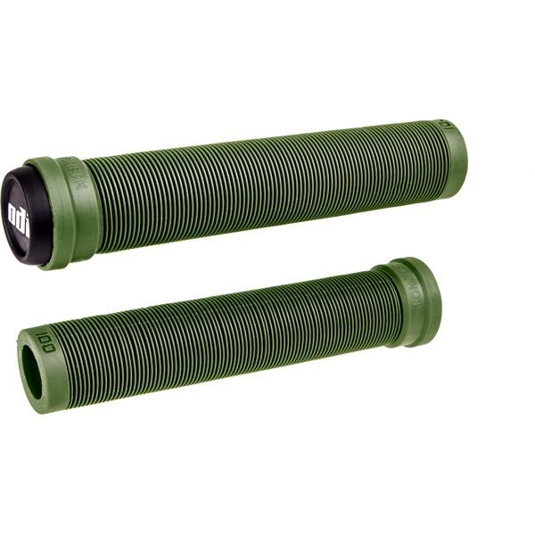 ODI Longneck SLX Pro Flangeless Grips Army Green 160mm