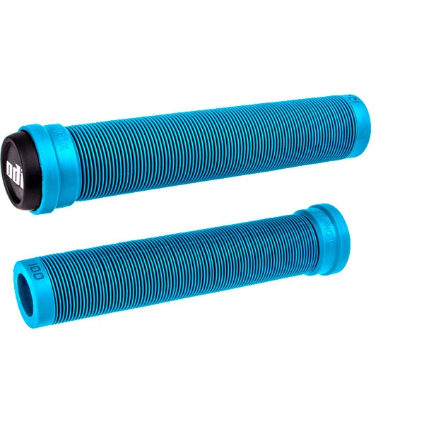 ODI Longneck SLX Pro Flangeless Grips Light Blue 160mm