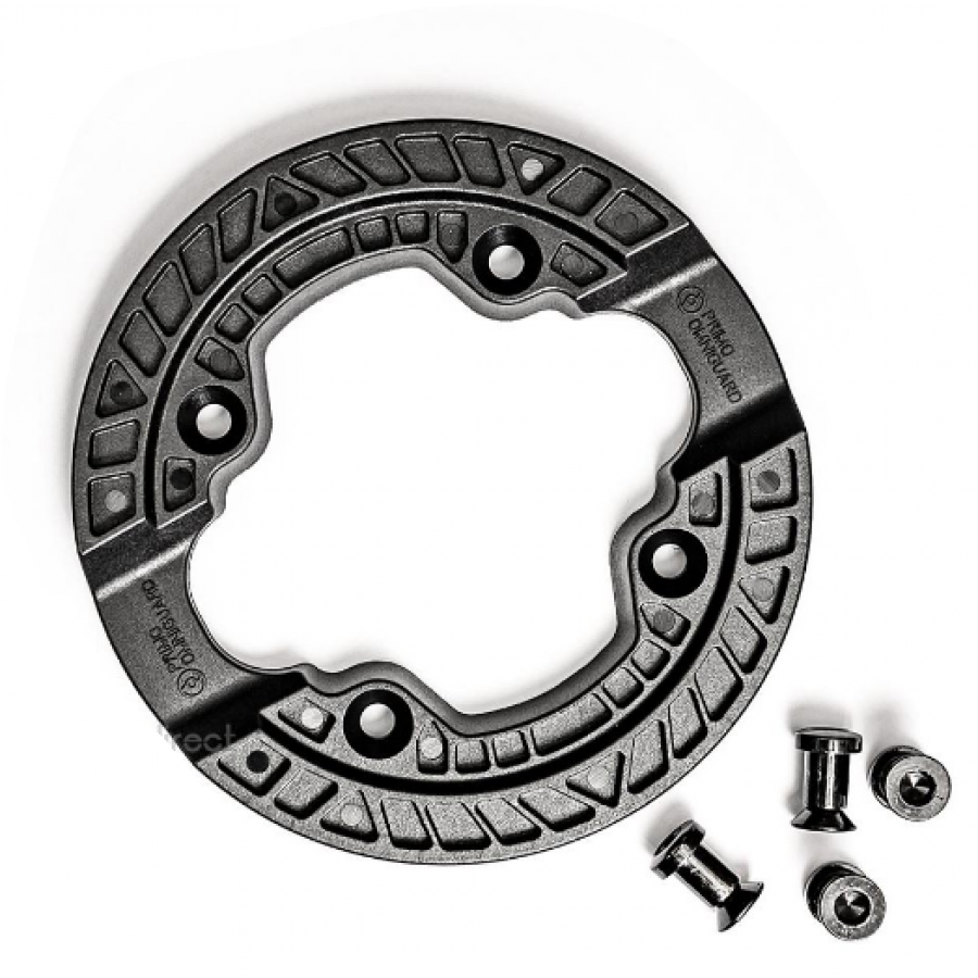 Primo Omniguard Sprocket Replacement Guard / Bolts Black