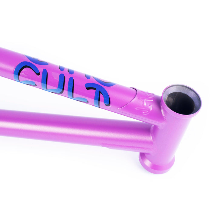 Cult 2 Short IC Brakeless Frame - Panza Quad Purple | BMX