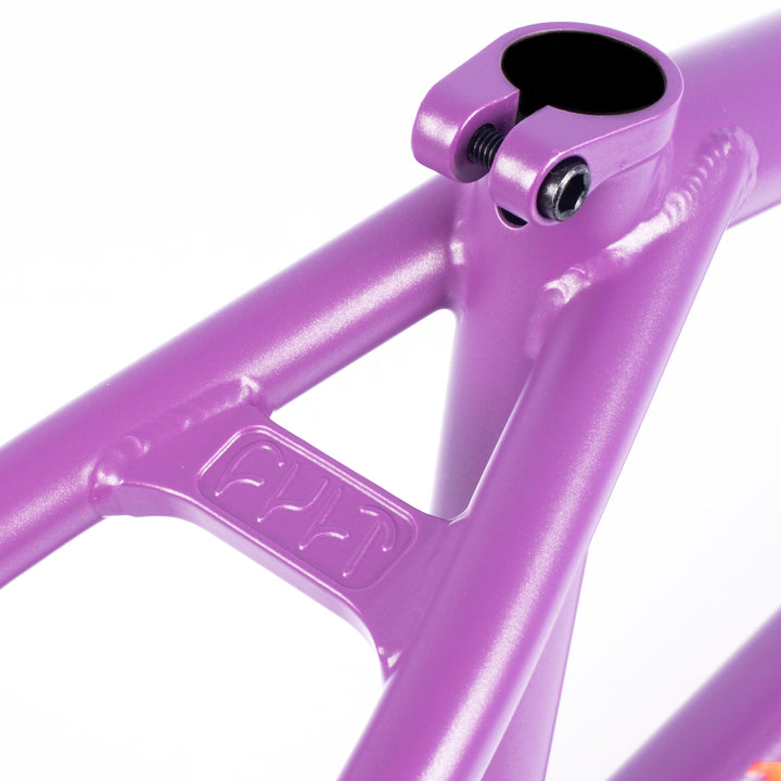 Cult 2 Short IC Brakeless Frame - Panza Quad Purple | BMX