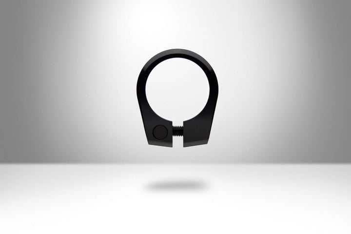 Seatpost Clamp - Title MTB Black mountain bike seatpost clamp