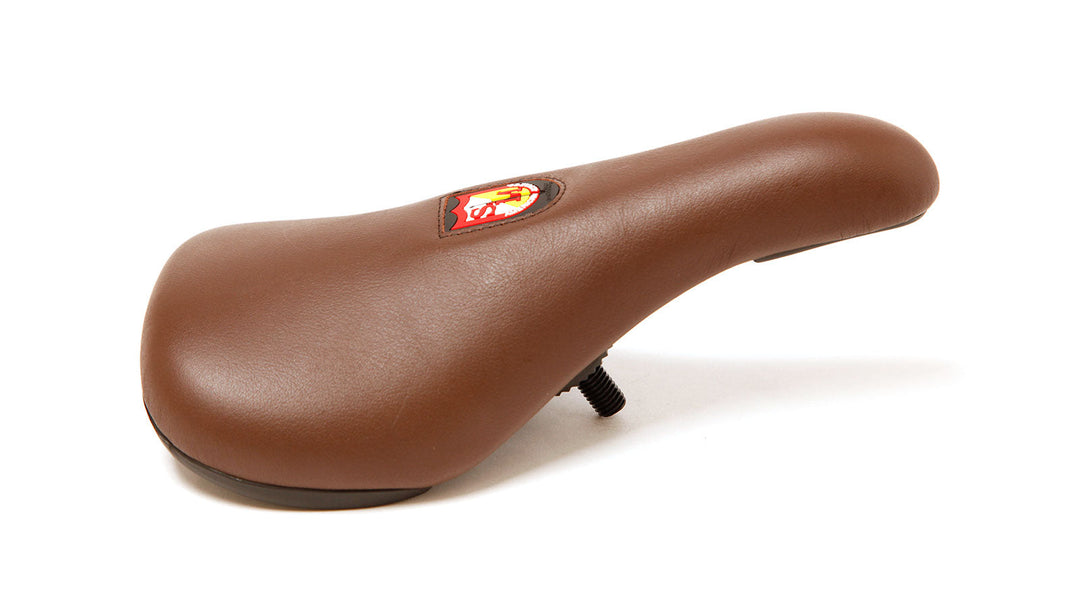 S&M Slim Pivotal Seat Brown Leather