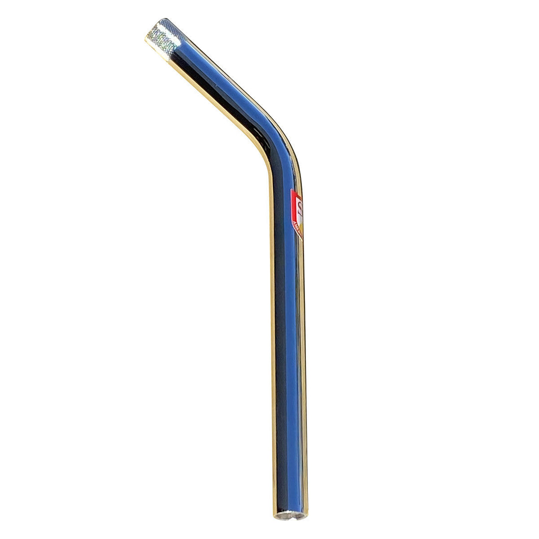 S&M Old School Layback 7/8" Seatpost 355mm Chrome