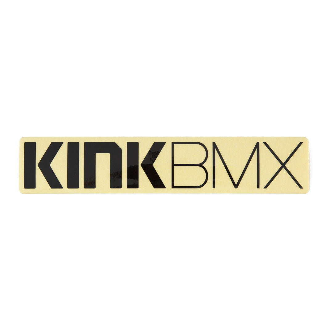 Kink BMX Sticker Black