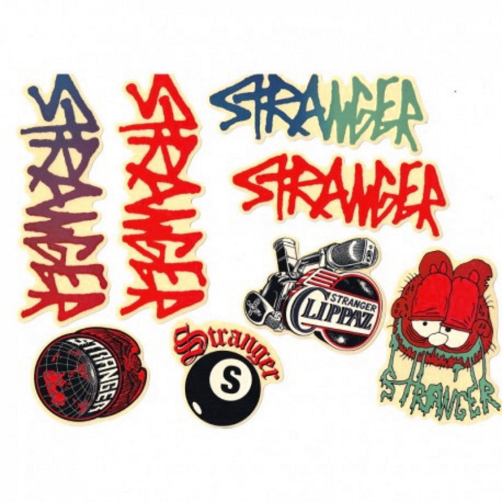 Stranger New Sticker Pack 8 Pieces