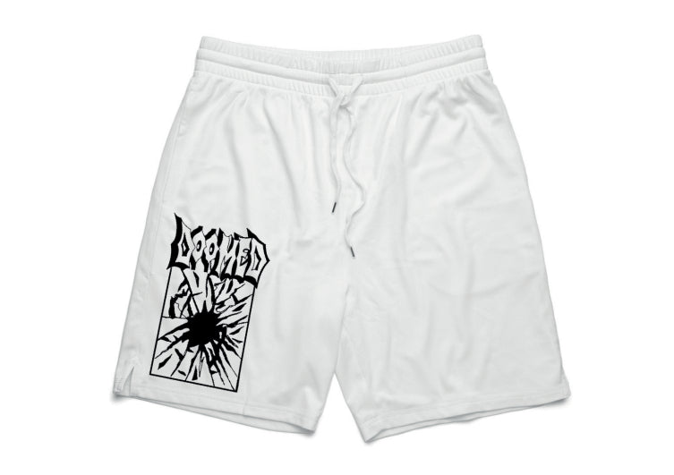 Doomed Glass House Shorts White