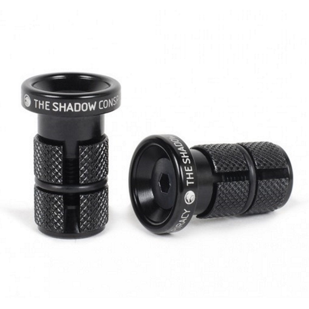 Shadow Slim Deadbolt Bar Ends Black