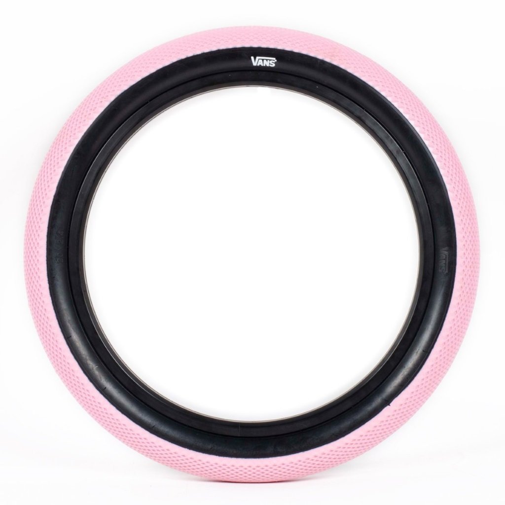 Cult Vans Tyre 16" Rose Pink / Black Sidewall 2.30"