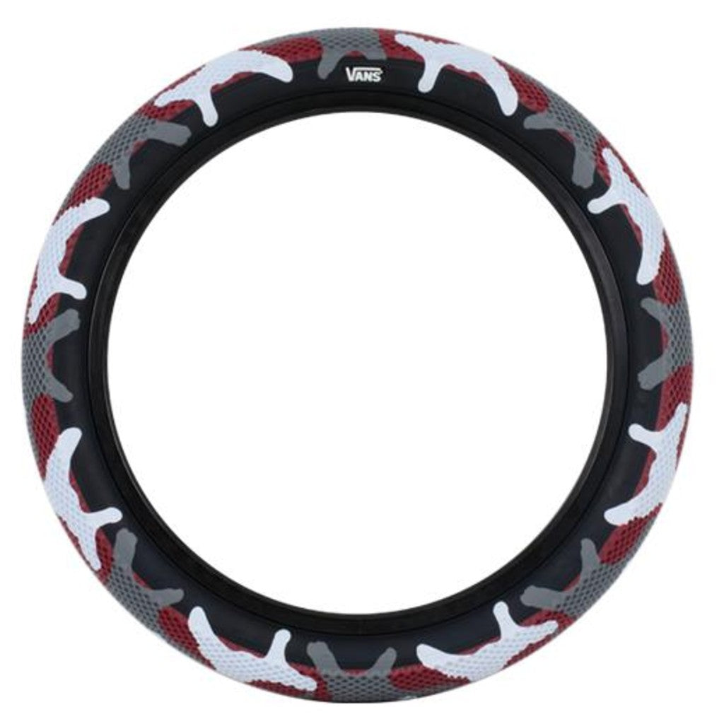 Cult Vans Tyre 26" Red Camo / Black Sidewall 2.10"