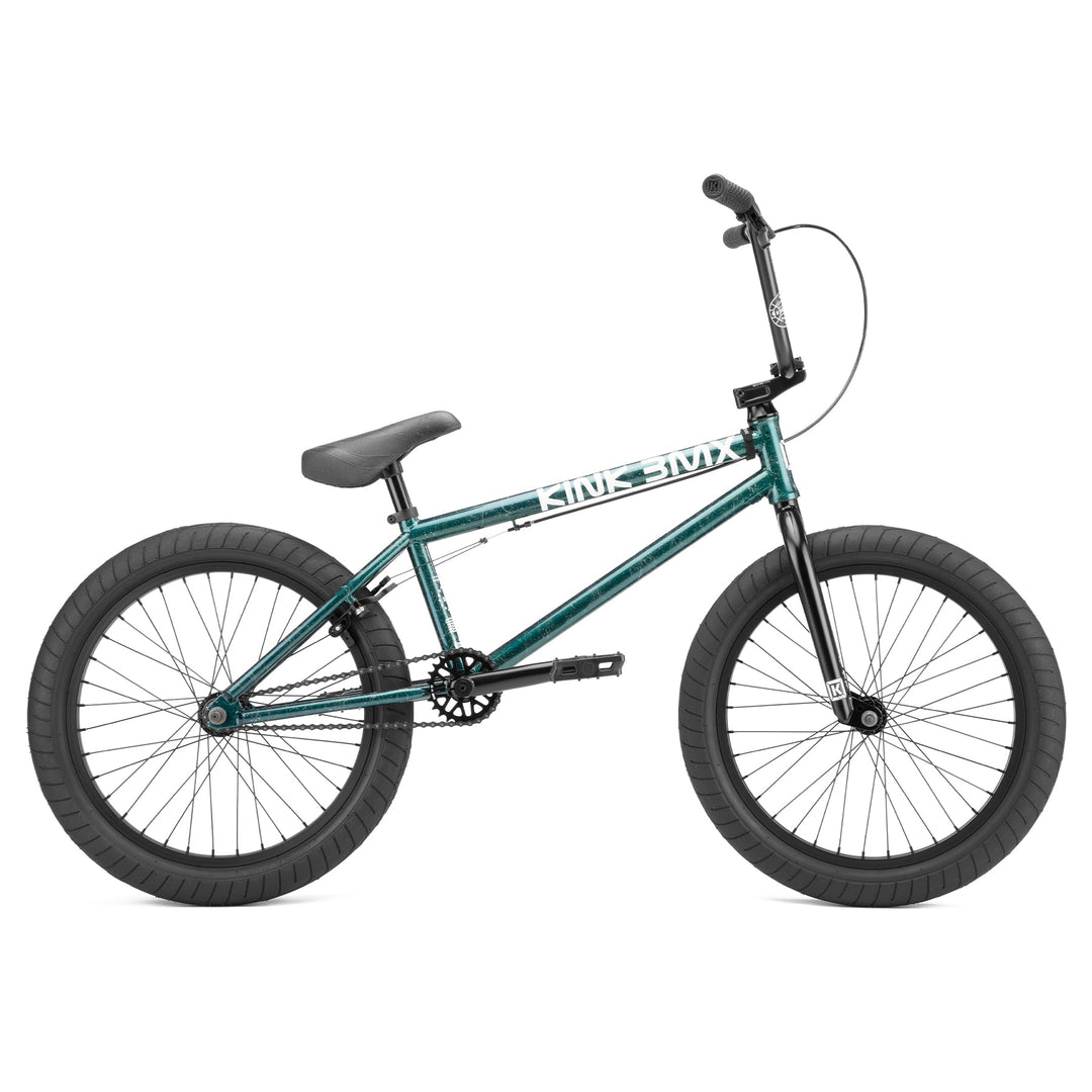 Kink Launch 20" BMX Bike Gloss Galaxy Green 20.25"