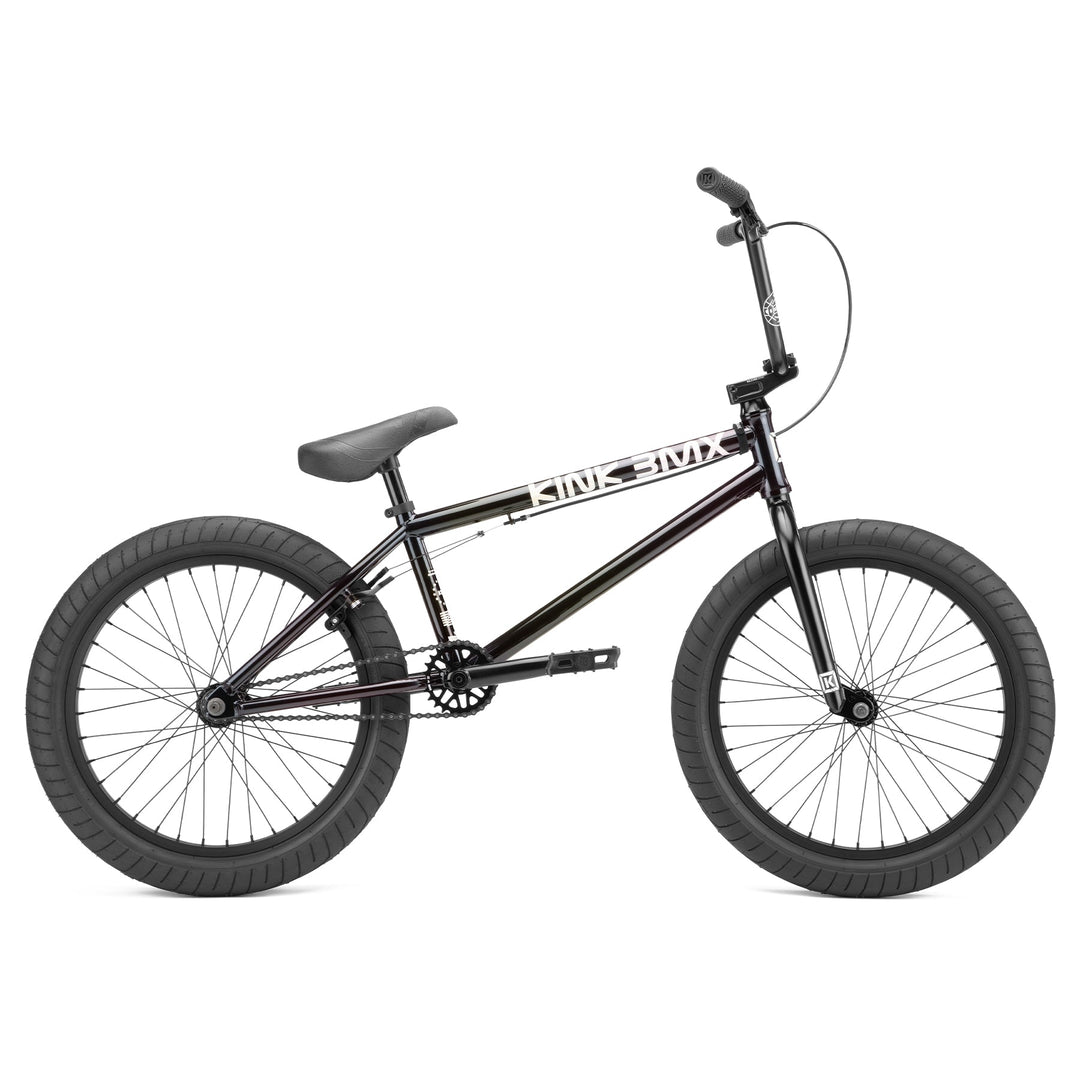 Kink Launch 20" BMX Bike Gloss Iridescent Black 20.25"