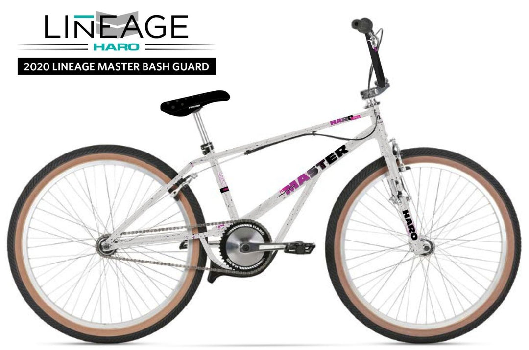 Haro Lineage Master Bashguard 26" BMX Bike Zolatone
