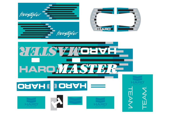 Haro 1988 Master replacement decals