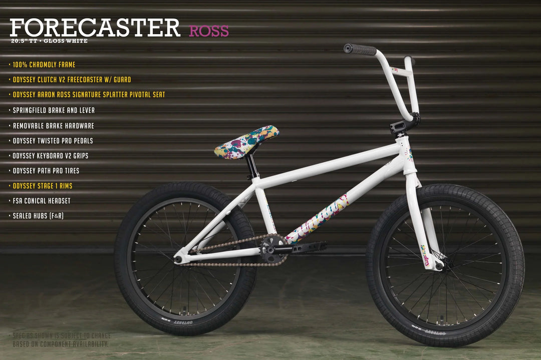 Sunday Forecaster Aaron Ross Signature White