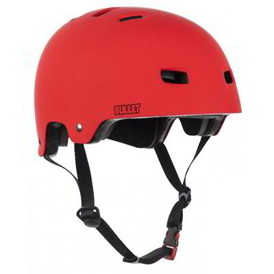 Bullet Deluxe Helmet Matt Red