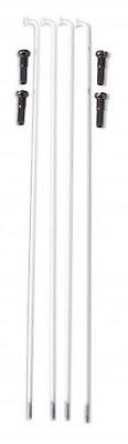 Sputnic BMX Spokes White