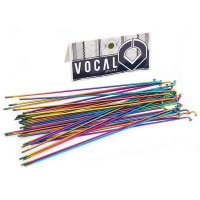 Vocal BMX Titanium Spokes Rainbow Ti - Sizes 182mm, 184mm, 186mm &  210mm