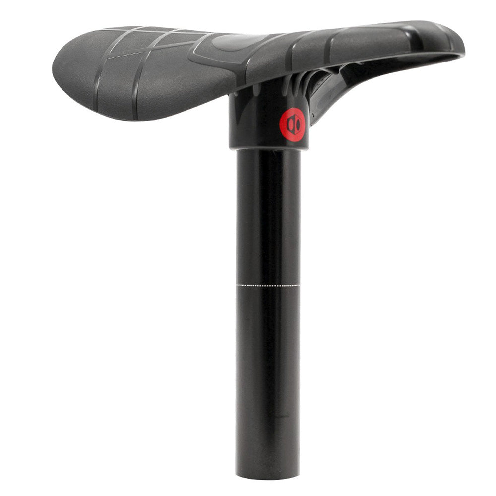 Box Two Saddle Alloy Post Black