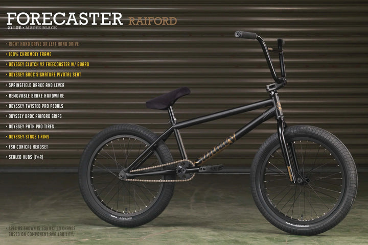 Sunday Forecaster Broc Raiford Signature Black