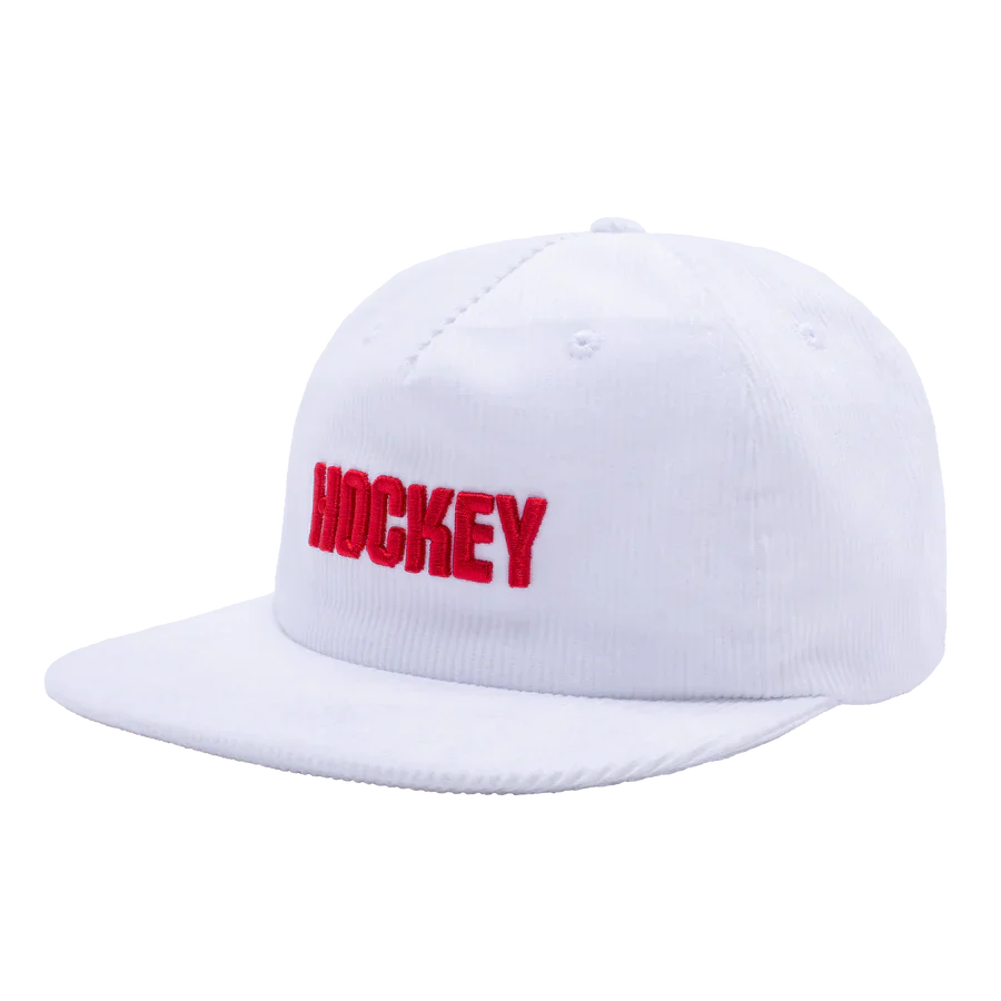 Hockey Five Panel Corduroy Cap