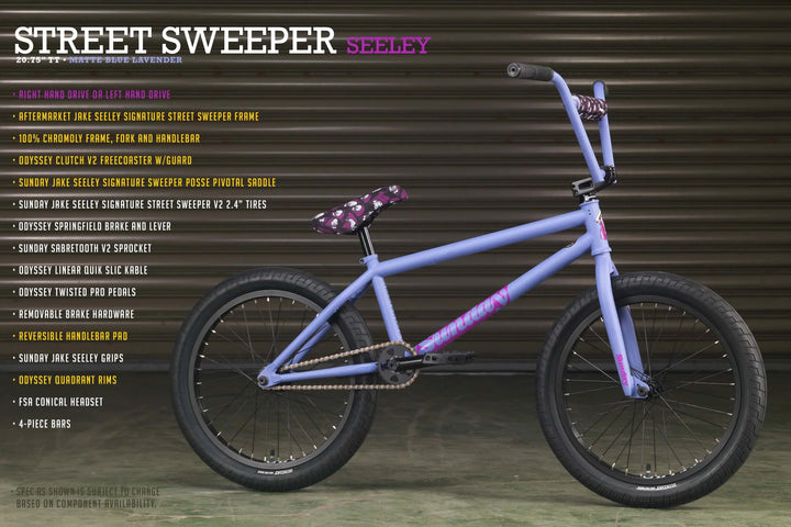 Sunday Street Sweeper Jake Seeley Signature Lavender